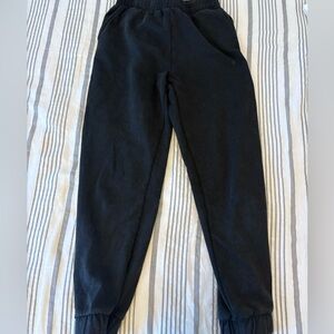 Black Jogger Sweatpants